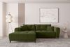 99rooms Massimo Ecksofa Cordstoff POSO Khaki mit Schlaffunktion Links Bild 5