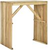 vidaXL 5-tlg. Gartenbar-Set Kiefernholz Imprägniert 3096634 Bild 3
