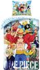 One Piece Anime Bettwäsche ONE PIECE Ruffy Wende Bettwäsche Bettbezug Set für 135+140x200 cm, 100% Baumwolle Bild 2