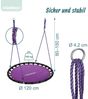 Relaxdays Nestschaukel 120cm Bild 5