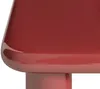 Vente-unique - TAMISDA Couchtisch Holz, Platte Rot - B 90 cm x H 41 cm x L 90 cm Bild 2