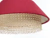 BPS Koncept 0SE0-007 Hängeleuchte SENSEI Satin auf PVC-Kunststoff rot, beige 1xE27 60W H:105cm Ø40cm dimmbar Bild 4
