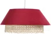BPS Koncept 0SE0-007 Hängeleuchte SENSEI Satin auf PVC-Kunststoff rot, beige 1xE27 60W H:105cm Ø40cm dimmbar Bild 2