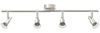 vidaXL Deckenstrahler mit Strahlern Nickel 70 x 9 x 12,5 cm Stahl 4108210 Bild 3