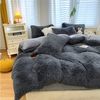 KEAYOO Bettwäsche SD, Polyester, 2 teilig, Teddy Plüsch im Wende-Design Winterbettwäsche Bild 3