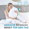 Sandaro Home Daunenkissen 750 gr, 3-KAMMERN KISSEN, 40 x 80 cm, Bezug: Baumwolle Bild 3