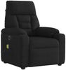 vidaXL Massagesessel Elektrisch Schwarz Mikrofasergewebe 3303083 Bild 4