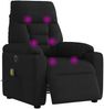 vidaXL Massagesessel Elektrisch Schwarz Mikrofasergewebe 3303083 Bild 3