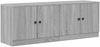 vidaXL Stauraum-Schranks für Hochbett 2 Stk. Grau Sonoma 893720 Bild 2