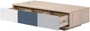 Vente-unique - FILUTIA Couchtisch Holz, Platte Beigemulticolour - B 60 cm x H 32 cm x L 120 cm Bild 4