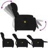 vidaXL Massagesessel Schwarz Mikrofasergewebe 373459 Bild 5