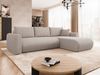 Ecksofa Eliwo Cord (Farbe: Poso 03) Bild 3