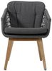 2er Set Brafab Kenton Gartensessel inkl. Sitzkissen Bild 2