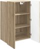 vidaXL Wandschrank Sonoma-Eiche 66 x 34,5 x 92 cm Holzwerkstoff 898227 Bild 2
