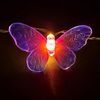 Online-Fuchs LED-Lichterkette mit 30 Schmetterlingen und Timer - für innen und außen - Outdoor, Batteriebetrieben - Deko für Garten, Balkon, Terrasse Bild 2