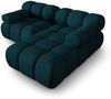 Micadoni Modulares Ecksofa Bellis 3-Sitzer Rechts 3D-Stoff Sonic Marineblau Bild 3