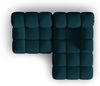 Micadoni Modulares Ecksofa Bellis 3-Sitzer Rechts 3D-Stoff Sonic Marineblau Bild 5