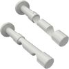 Gardinenstangen-Set Prestige Verano 100 cm, 2-läufig (ohne Ringe), 20 mm Ø Chrom Bild 5