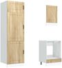 vidaXL 7-tlg. Küchenschrank-Set Kalmar Sonoma-Eiche Holzwerkstoff 3314764 Bild 5