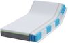 vidaXL Matratze Weiß und Grau 90 x 190 cm Jacquard-Stoff 4106370 Bild 3
