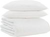 vidaXL Winterbettdecke mit Kissen 3 pcs Weiß Daunenfeder 3376912 Bild 2