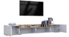 OTTO home Lowboard BOLSENA,TV-Kommode, TV-Möbel,TV-Bank, 4 Fächer und offenes Ablagefach (1 St), Breite 200 cm,stehend/hängend,Fronten Hochglanz lackiert,Made in Italy Bild 4