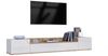 OTTO home Lowboard BOLSENA,TV-Kommode, TV-Möbel,TV-Bank, 4 Fächer und offenes Ablagefach (1 St), Breite 200 cm,stehend/hängend,Fronten Hochglanz lackiert,Made in Italy Bild 2