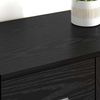 vidaXL Sideboards Corona 2 pcs Schwarz Eichen-Optik 59 x 39 x 80 cm 3402808 Bild 4