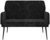 vidaXL Sitzbank Schwarz 108 x 79 x 79 cm Samt [351419] Bild 3