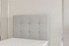 Boxspringbett Bett MARKOS 100x200cm Bettkasten Seite Links Gelb inkl. Topper Bild 3
