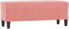 vidaXL Sitzbank Rosa 100x35x41 cm Samt 349424 Bild 2