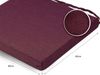 sunnypillow Stuhlkissen 4er Set Kissen 40 x 40 x 5 cm, Sitzkissen Sitzauflage für Stühle, Bänke Bild 3