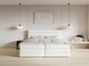 Selsey 'Alegre' Boxspringbett mit Bettkasten, weiß, 160x200 cm Bild 3