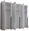 Kleiderschrank Konstanz / Kevo, Holzwerkstoff, Weiß, 270 x 225 x 52 cm Bild 3