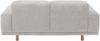 Sofa 2-Sitzer Kattryna Flachgewebe silber Bild 4