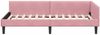 vidaXL Eckbettgestell mit Kopfteil Rosa 80 cm x 200 cm Samt 42016137 Bild 5