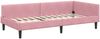 vidaXL Eckbettgestell mit Kopfteil Rosa 80 cm x 200 cm Samt 42016137 Bild 4