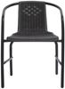 vidaXL Gartenstühle 2 Stk. Kunststoff Rattan-Optik und Stahl 110 kg 312494 Bild 3