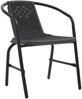 vidaXL Gartenstühle 2 Stk. Kunststoff Rattan-Optik und Stahl 110 kg 312494 Bild 2