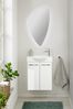 FACKELMANN LED Spiegel 55 cm breit, oval Bild 2