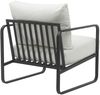 CLP Lounger Manea mit Metallgestell,weiß Kunstleder Bild 5