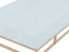 biberna Melange-Flanell Spannbetttuch 0841380 MELANGE UNI, ciel, 1x 180x200 cm - 200x200 cm Bild 2