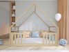 Kinderbett Bapol mit Lattenrost Flex aus Buchensperrholz (Farbe: Kiefer) Bild 2