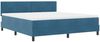 vidaXL Boxspringbett mit Matratze Dunkelblau 180 x 200 cm Samt 3339192 Bild 4