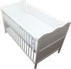 TupTam Bettnestchen TupTam Gitterstäbe Schutz Netz Babybett Nestchen 3D Mesh 2 Pack Bild 4