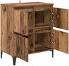Sideboard, Kommode Altholz 60 x 35 x 70 cm Verbundholz und Eisen j778p Bild 5