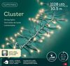 Lumineo LED-Lichterkette Lumineo Lichterkette CLUSTER 1128 LED 10,5 m warm weiß, transp. Kabel, Indoor/Outdoor, dimmbar, 8h-Timer, + 5 m Zuleitung Bild 5