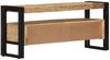 TV-Schrank 100 x 30 x 45 cm Massivholz Mango [249858] Bild 3
