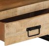 TV-Schrank 100 x 30 x 45 cm Massivholz Mango [249858] Bild 4