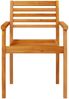 vidaXL Gartenstühle 4 Stk. 59x55x85 cm Massivholz Akazie 3216303 Bild 5